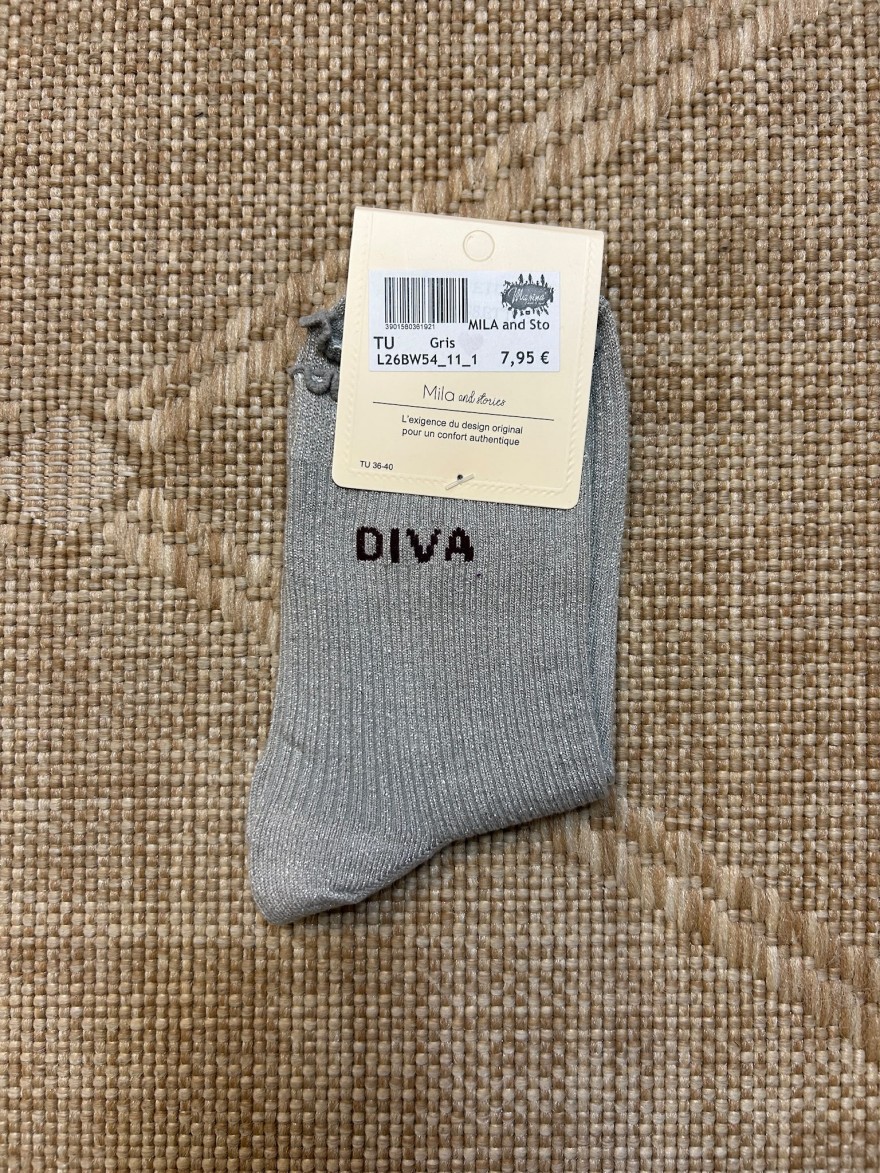 Chaussettes à Paillettes Diva Femme | Mila and Stories
