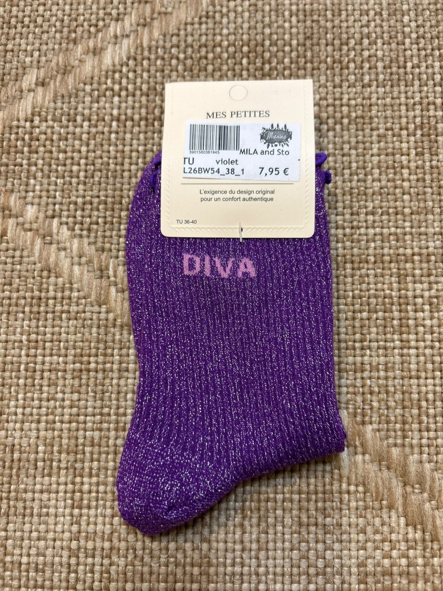 Chaussettes à Paillettes Diva Femme | Mila and Stories