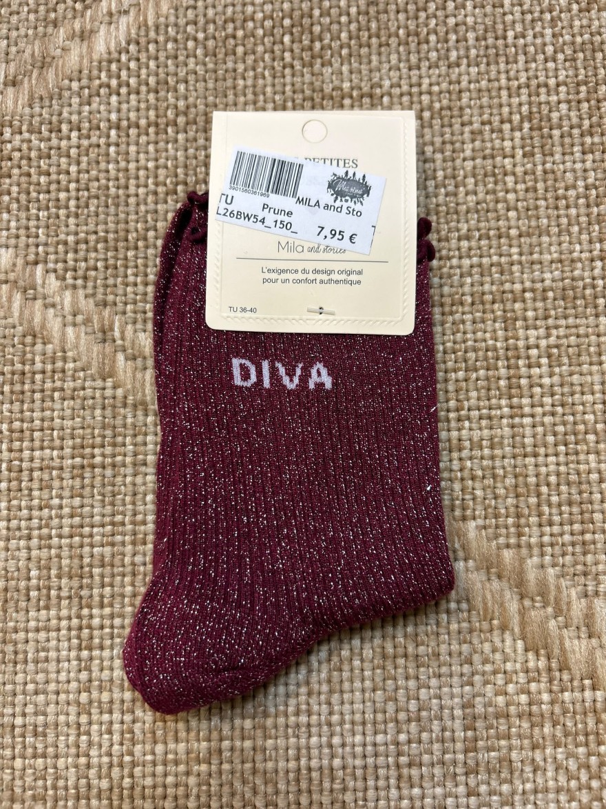 Chaussettes à Paillettes Diva Femme | Mila and Stories