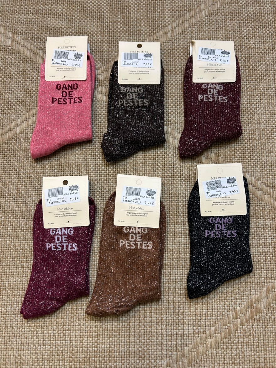Chaussettes à Paillettes Gang de Pestes Femme | Mila and Stories