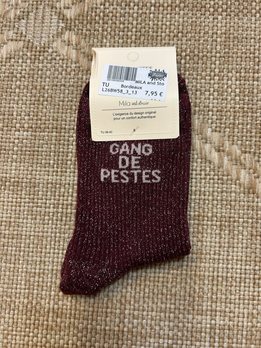 Chaussettes à Paillettes Gang de Pestes Femme | Mila and Stories