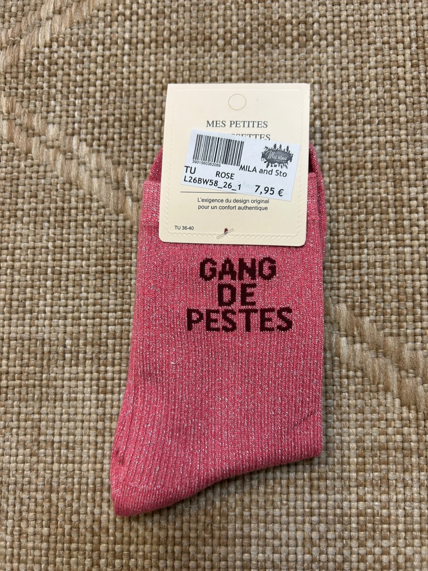 Chaussettes à Paillettes Gang de Pestes Femme | Mila and Stories