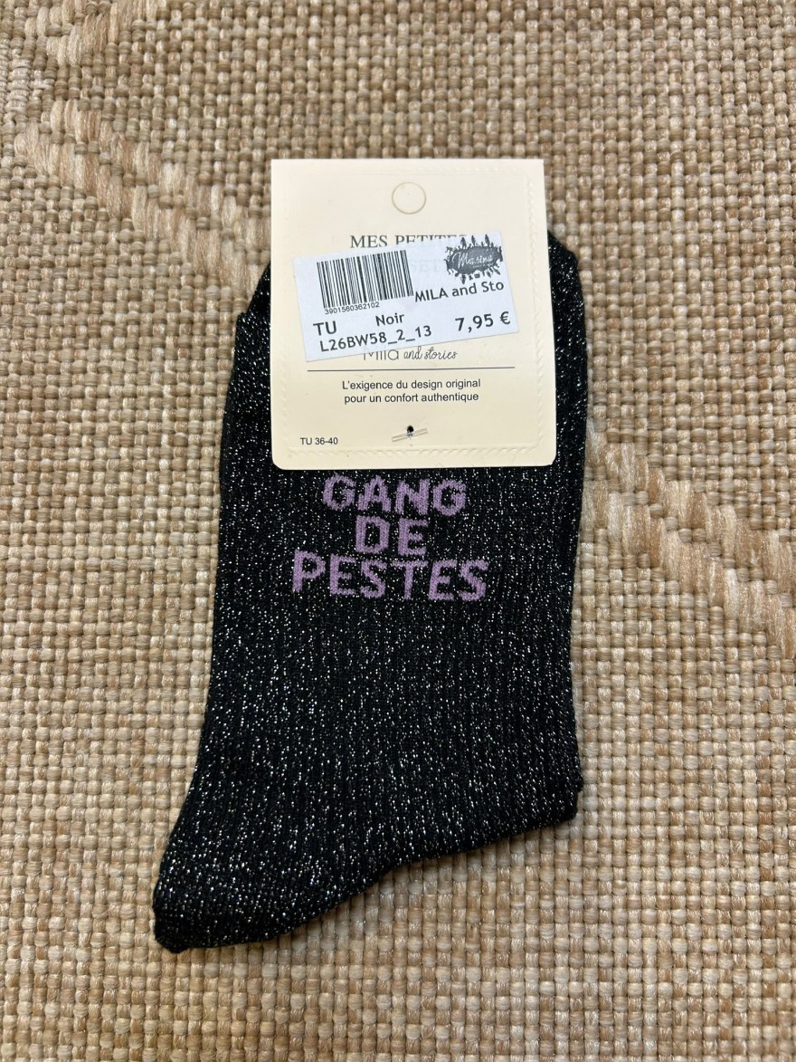 Chaussettes à Paillettes Gang de Pestes Femme | Mila and Stories