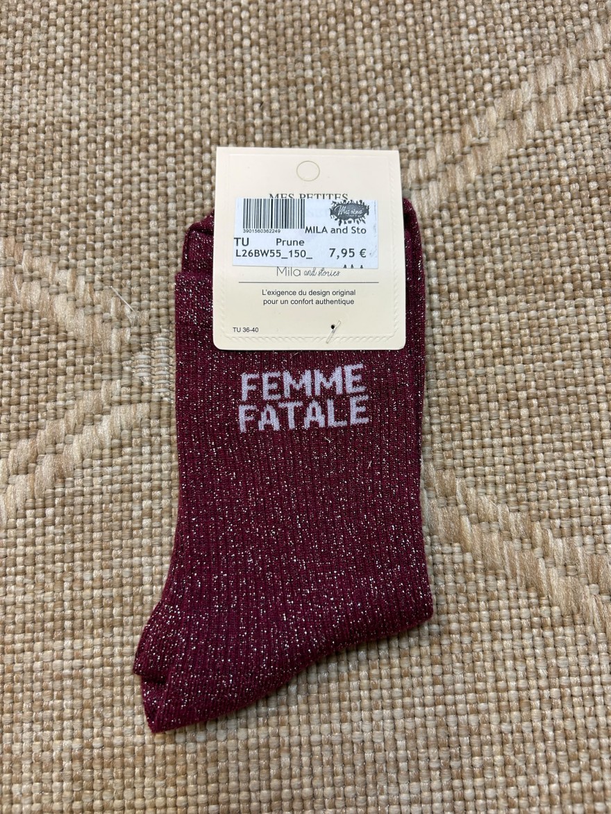 Chaussettes à Paillettes Femme Fatale | Mila and Stories