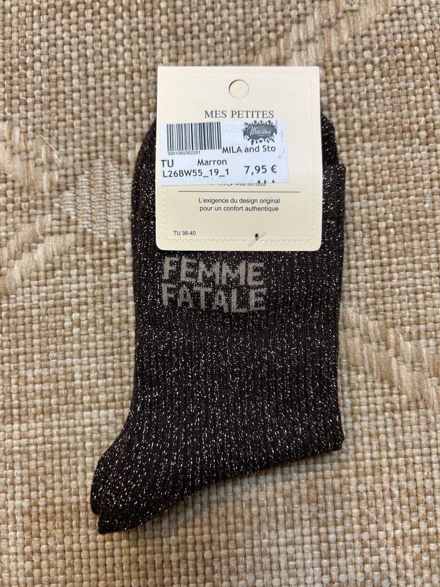 Chaussettes à Paillettes Femme Fatale | Mila and Stories