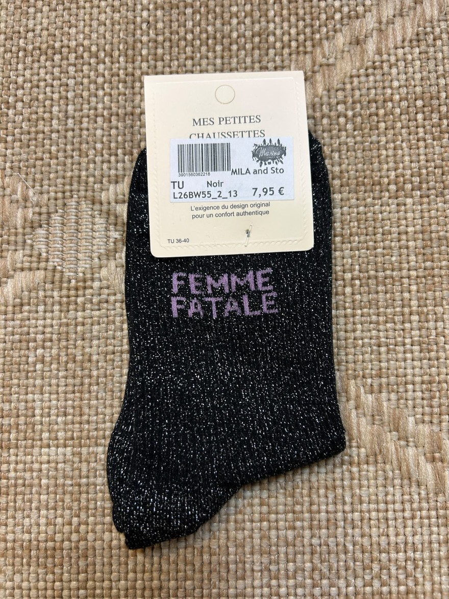Chaussettes à Paillettes Femme Fatale | Mila and Stories