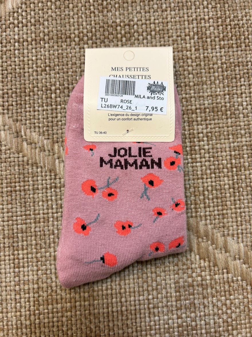 Chaussettes Fantaisie Fleuries Jolie Maman | Mila and Stories