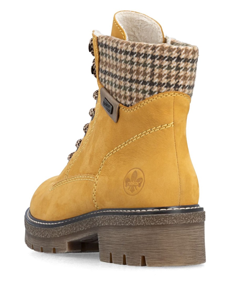 Bottine Fourrée Rieker Y8130-68 Jaune | Marina & Paloma