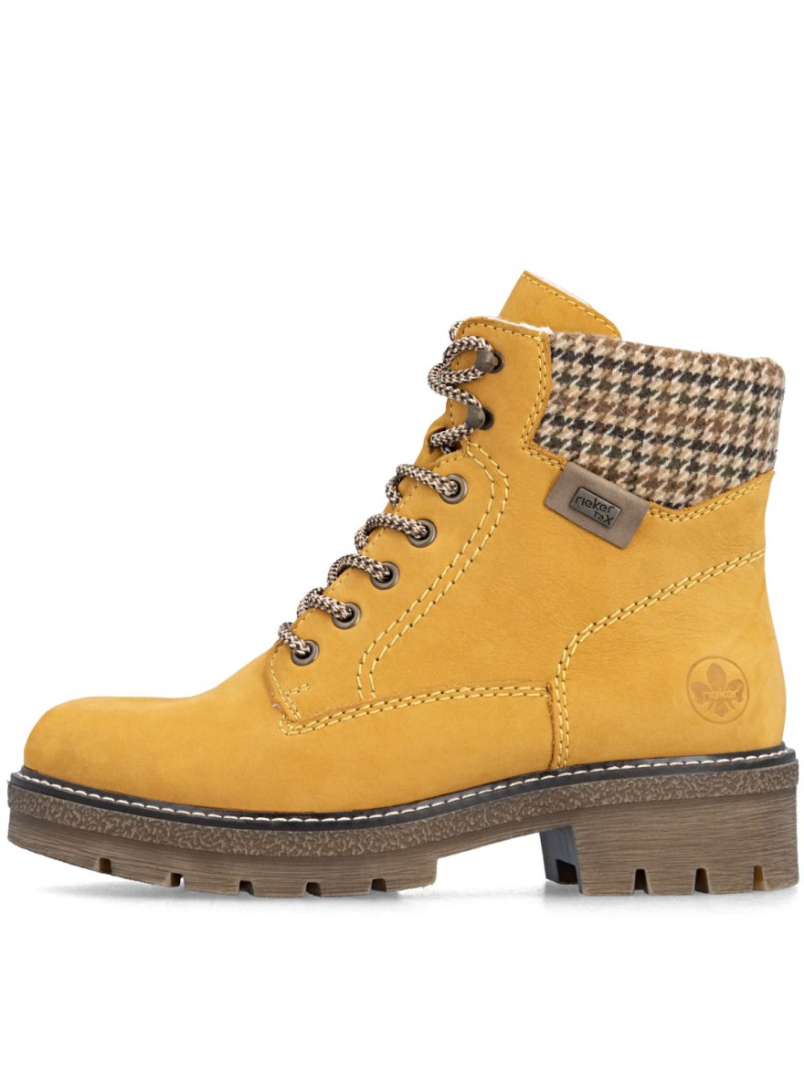 Bottine Fourrée Rieker Y8130-68 Jaune | Marina & Paloma