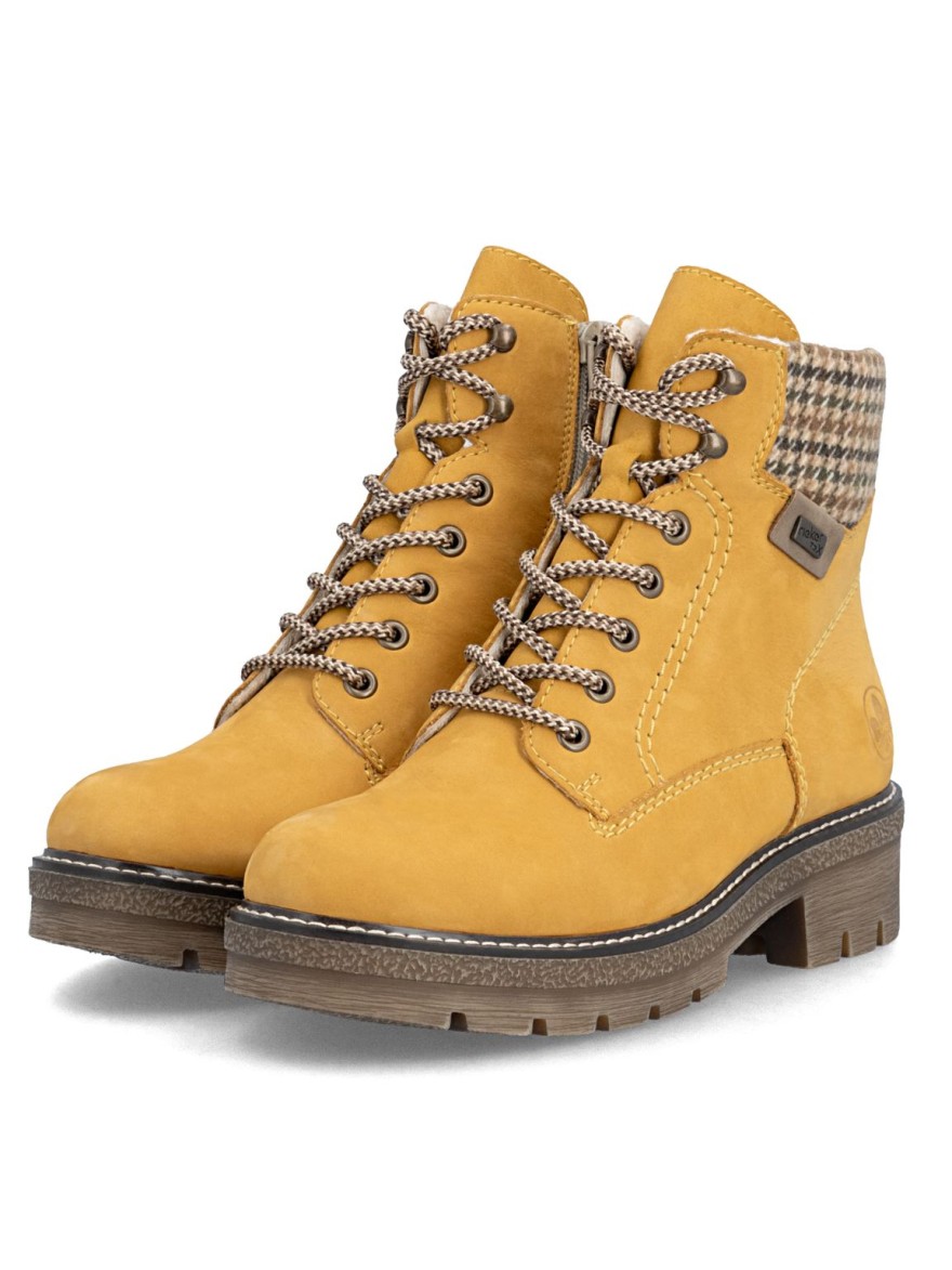 Bottine Fourrée Rieker Y8130-68 Jaune | Marina & Paloma
