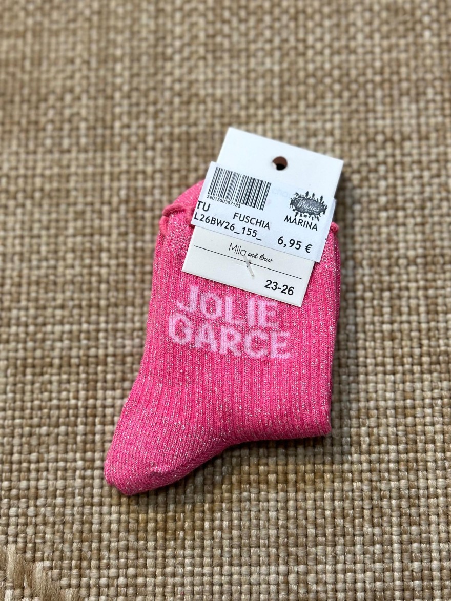 Chaussettes à Paillettes Jolie Garce Enfant | Marina & Paloma