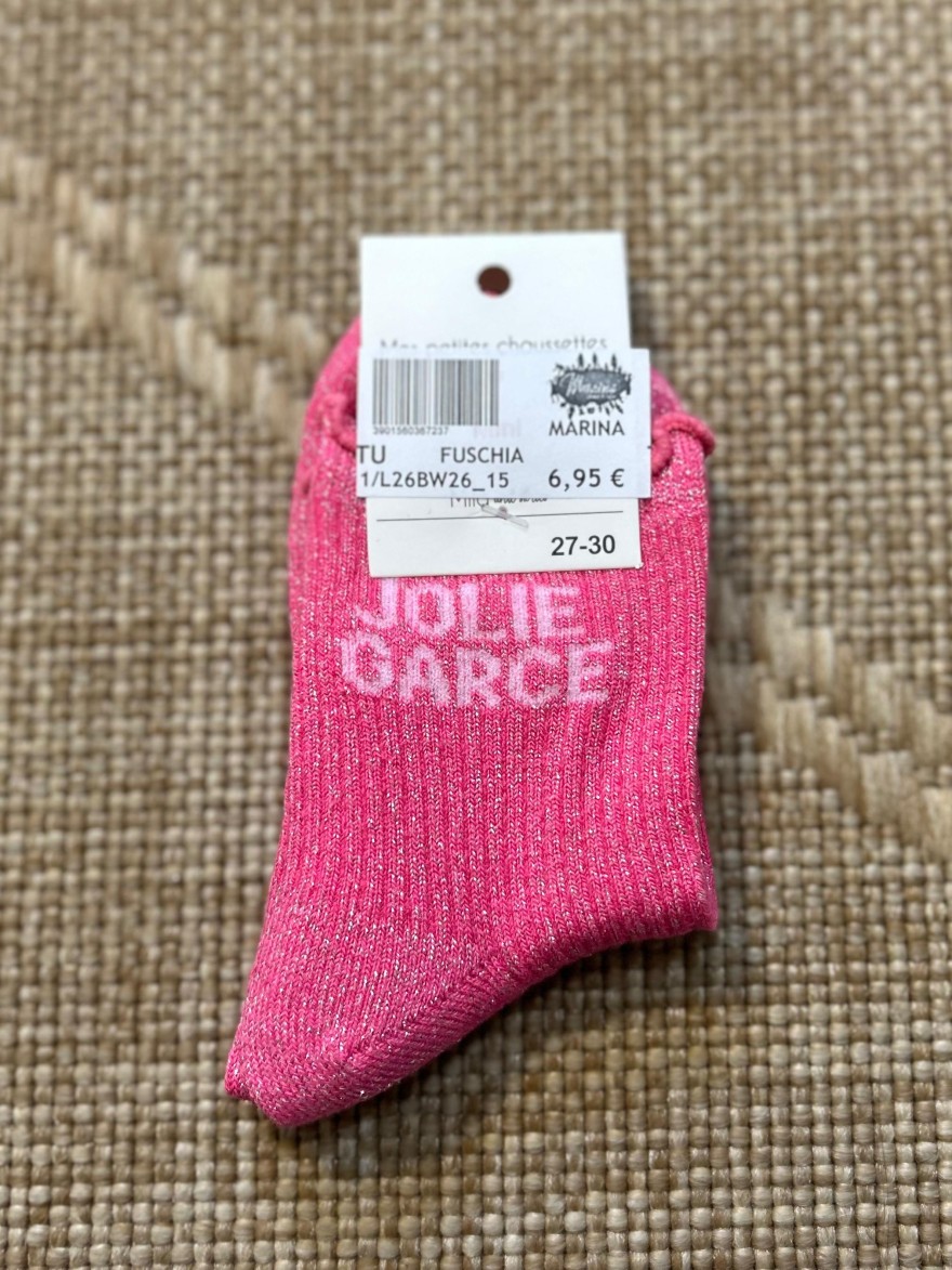 Chaussettes à Paillettes Jolie Garce Enfant | Marina & Paloma
