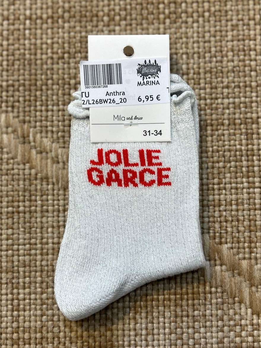 Chaussettes à Paillettes Jolie Garce Enfant | Marina
