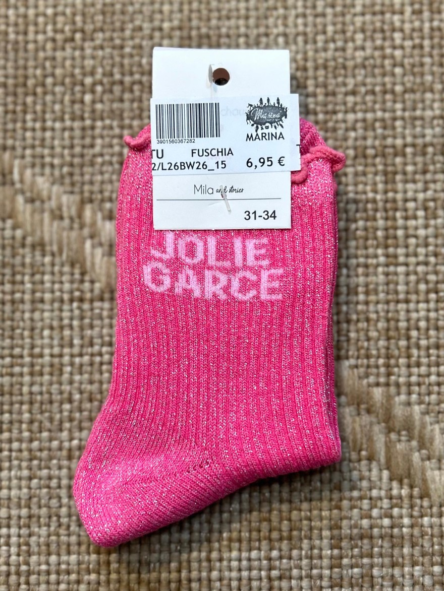 Chaussettes à Paillettes Jolie Garce Enfant | Marina