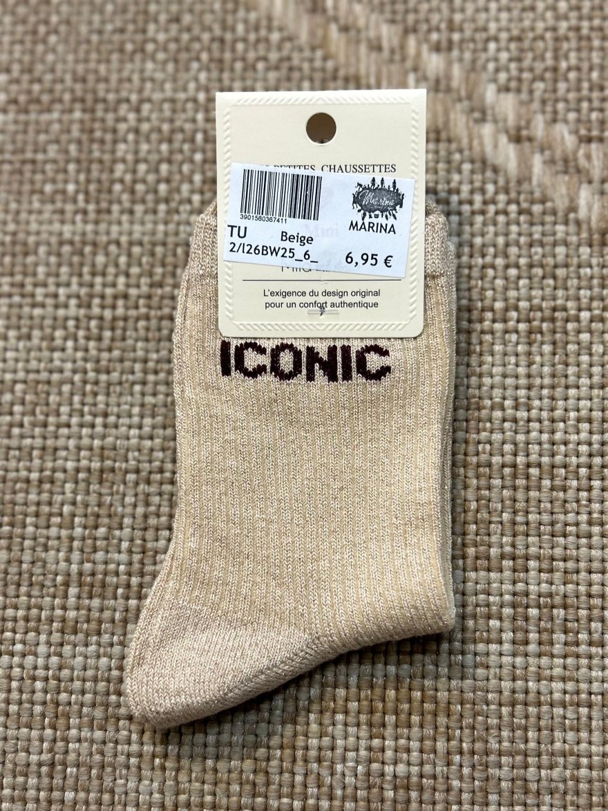 Chaussettes à Paillettes Iconic Enfant | Marina