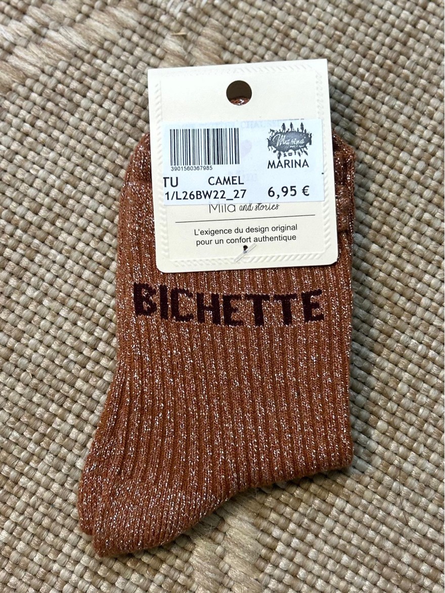 Chaussettes à Paillettes Bichette Enfant | Marina
