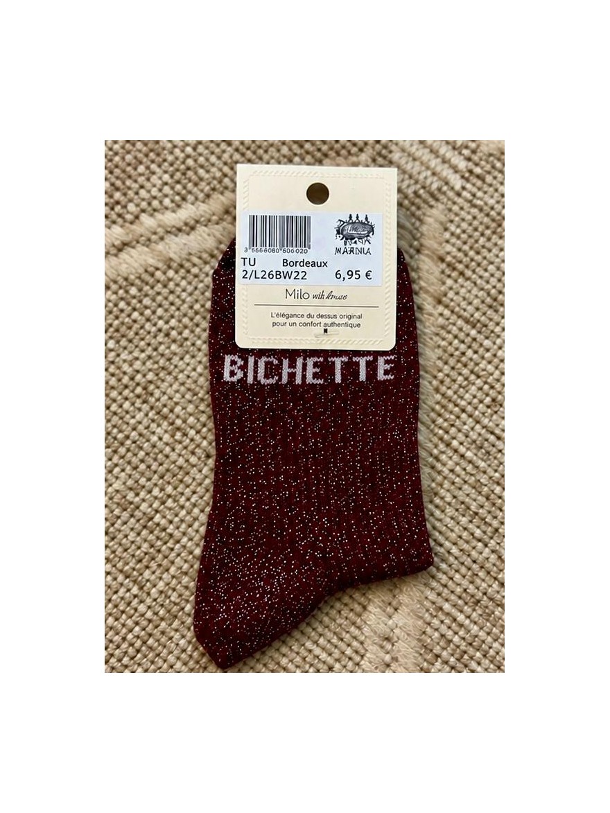 Chaussettes à Paillettes Bichette Enfant | Marina