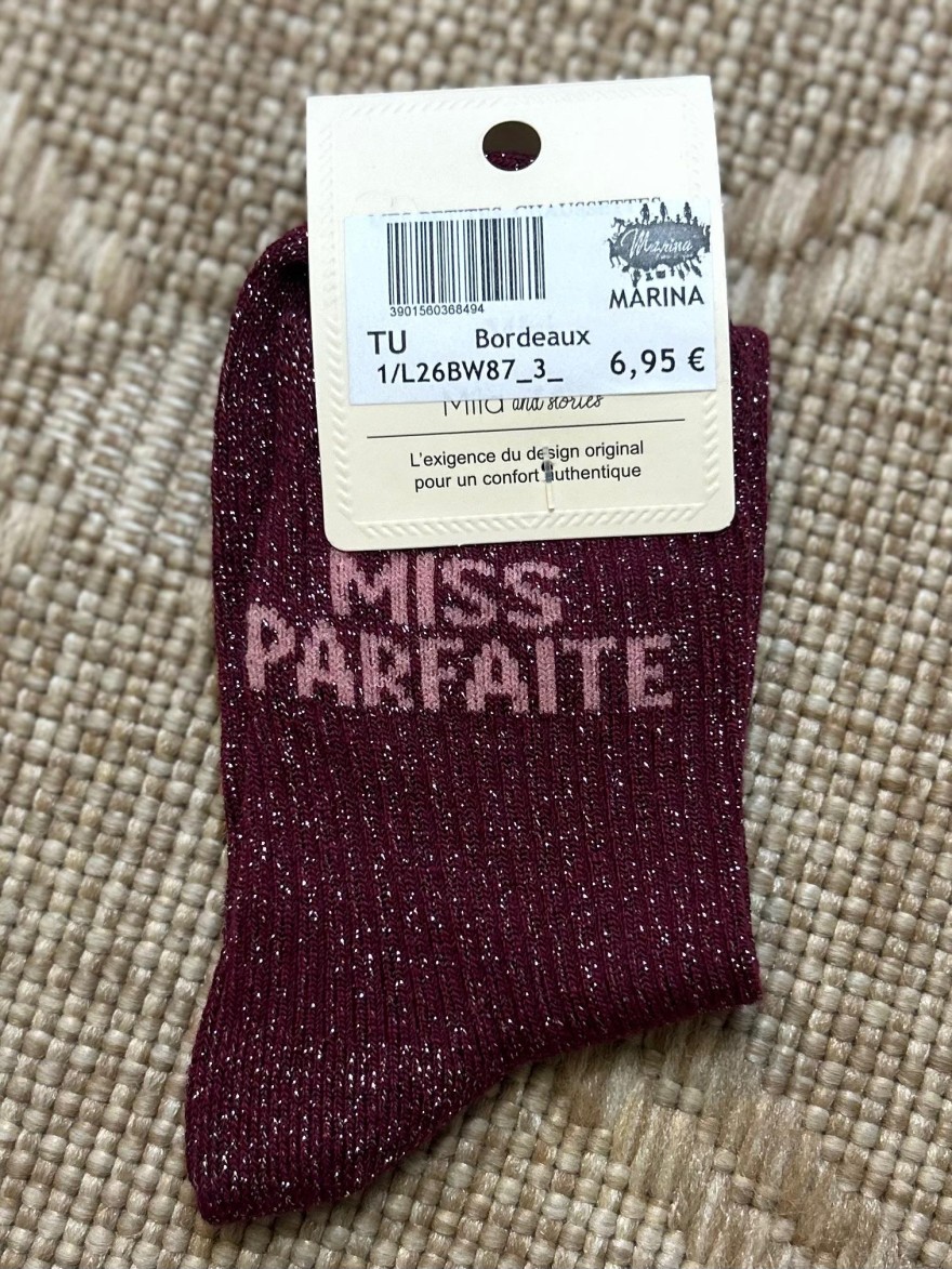 Chaussettes à Paillettes Miss Parfaite Enfant | Marina