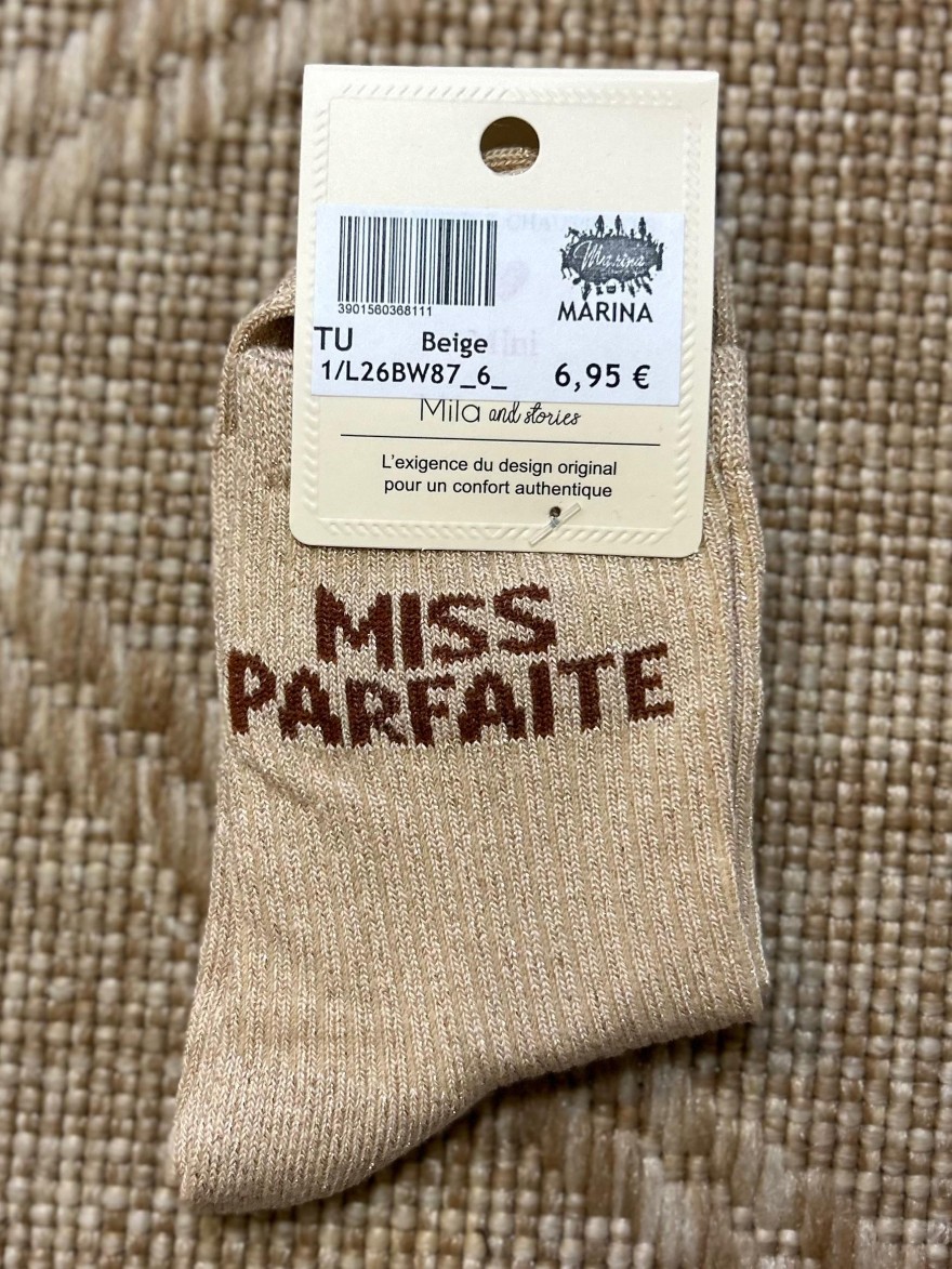 Chaussettes à Paillettes Miss Parfaite Enfant | Marina