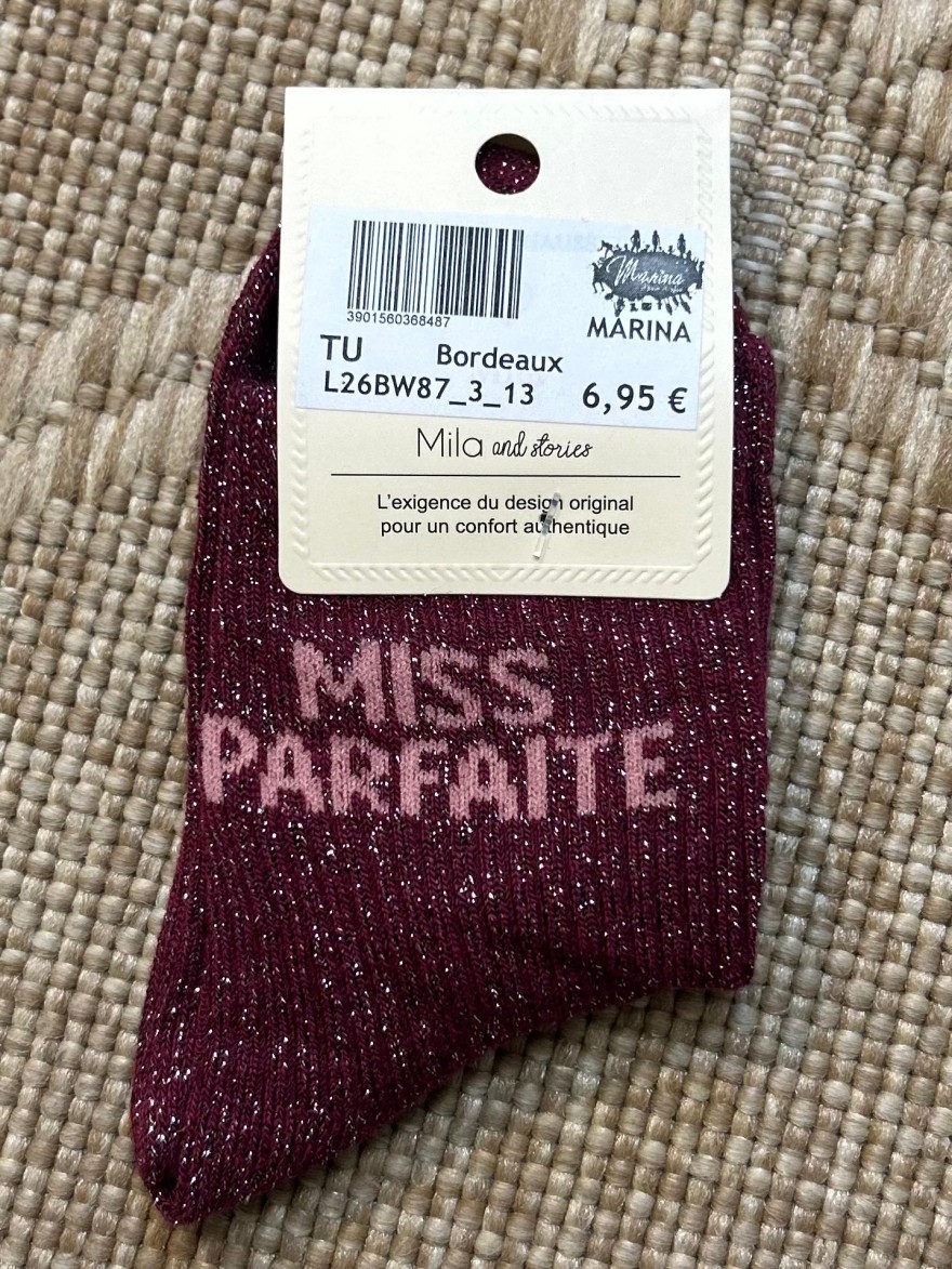 Chaussettes à Paillettes Miss Parfaite Enfant | Marina