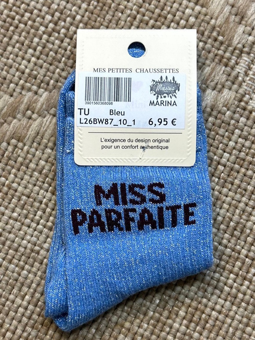 Chaussettes à Paillettes Miss Parfaite Enfant | Marina
