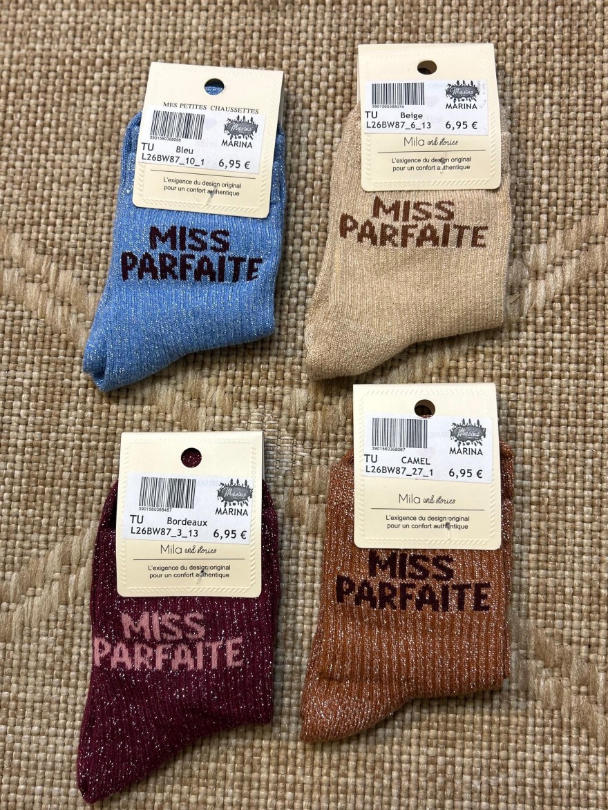 Chaussettes à Paillettes Miss Parfaite Enfant | Marina