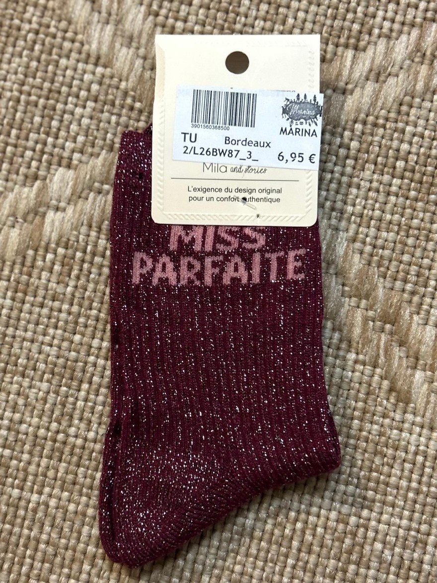 Chaussettes à Paillettes Miss Parfaite Enfant | Marina