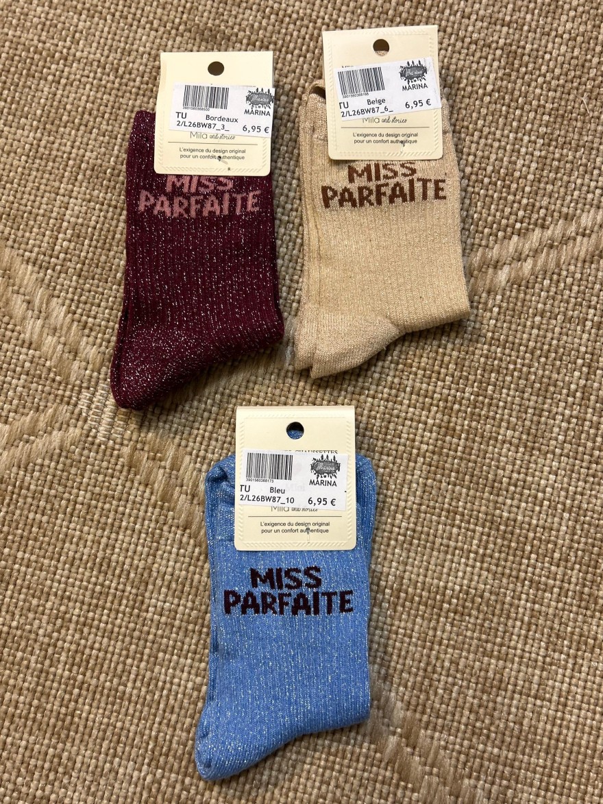 Chaussettes à Paillettes Miss Parfaite Enfant | Marina